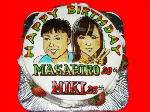 MASAHIRO&MIKIさんおめでとう！